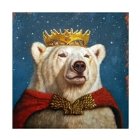 Лучия Хефернан 'Снежен Крал' Платно Изкуство