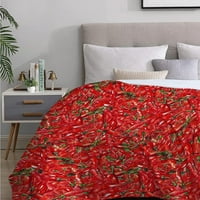 Носбей червена наденица пица руно фланел лек Плюш одеяло Ултра-мека хвърлят пухкави одеяла за легло диван диван за домашни любимци