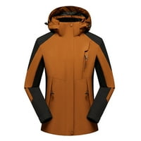 Olyvenn се занимава с разглобяема капачка и ветровито дебело яке с три в едно яке на открито спортно топло яке зима есен качулка ежедневни якета за изходни дрехи за жен