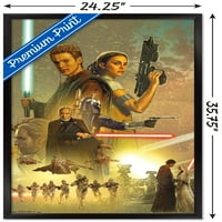 Star Wars: Attack of the Clones - Плакат за стена за празнуване, 22.375 34