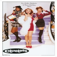 Clueless - един плакат за стена на листа, 14.725 22.375 рамки