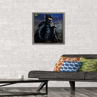 Филм на комикси The Flash - Batman Triptych Wall Poster, 14.725 22.375 рамка