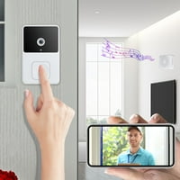 Безжична интелигентна врата, интелигентна безжична безжична отдалечена видео врата интелигентна визуална врата, домашна нощна врата за нощно виждане безжична вр?