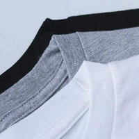 Черна памучна риза с-3ксл летен стил ежедневно облекло тениска