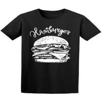 Големи тениски с двойно бургер -тениска -изображения от Shutterstock, мъжки малки