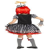 Кукла кукла момиче Хелоуин фантазия рокля костюм за дете, ШЛ