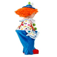 Костюм за цветни циркови клоуни