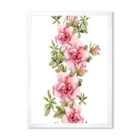 Дизайнарт 'букет от лилави и розови цветя'