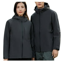 Водоустойчиви якета за жени и мъже зимни леки термични външни външни дрехи планински ветроустойчиви върхове с качулка с качулка