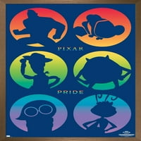 Disney Pixar - Плакат за стена Pride Pride, 22.375 34 FRAMED