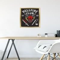 Netfli Stranger Things: Season - Hellfire Club Wall Poster, 14.725 22.375 рамки