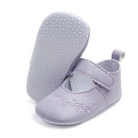 Модна маратонка обувки за маратонки момичета -плътски шев за бебешки самотни бебешки обувки бебешки обувки 18- месеца