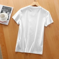 Калифорнийски плаж летни палми залез графични тениски за жени - ризи с къс ръкав с привличащи вниманието щампи