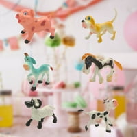Детски животински играчки селскостопански животни екшън играчки пластмасови животни играчки животни екшън Играчки
