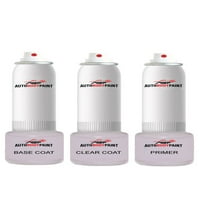 Докоснете Basecoat Plus Clearcoat Plus Primer Spray Paint Kit, съвместим с опетнен тъмен анодизиран метален Mustang Ford